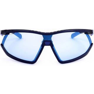 Adidas SP0002-F Asian Fit 92X 99 Solbriller Mænd Blue - Glittery Navy Blue - 99mm