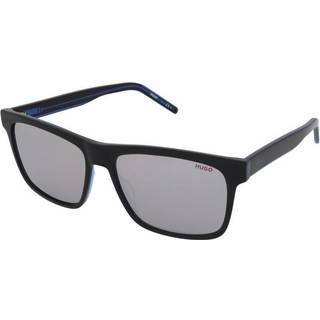 HUGO HG 1242/S D51/DC 56 Solbriller Mænd Black - Black On Blue - 56mm