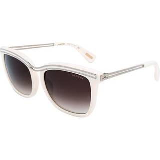 Lanvin SLN761M 0702 53 Solbriller Kvinder Hvid - White - 53mm