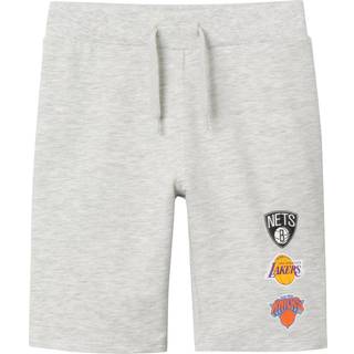 Name It Light Grey Melange Sweatshorts Nba