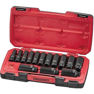 Teng Tools Slagtopsæt med 18 dele med 1/2\" firkantet drivenhed T9218LAF