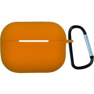 Apple Airpods Pro 2nd Gen (2022) Silikone Cover m. Karabinhage - Orange