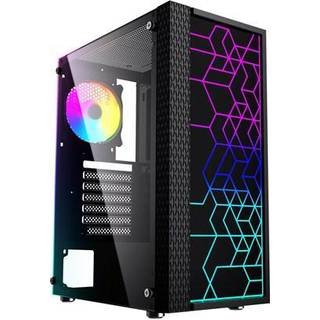 Gembird Fornax 2500 - mid tower - ATX - Kabinet - Tower - Sort