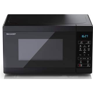 Sharp YC-MS02E-B - microwave oven - freestanding - black