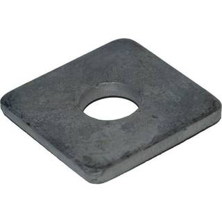 Arvid Nilsson 83120080 Firkantet skive FZV DIN 436, S4B, pakke med 50 21 x 80 x 8 mm