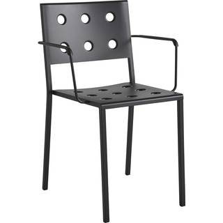 HAY - Balcony Dining Armchair / Anthracite - Udendørs spisebordsstole - Ronan & Erwan Bouroullec - Sort - Metal