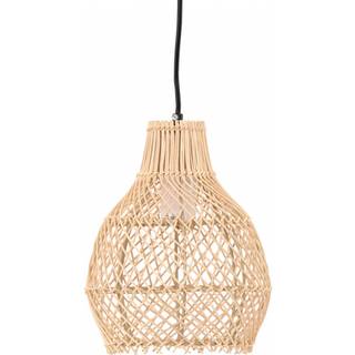 Varekil belysning pendel 20x20x25cm natur.
