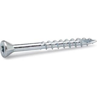 FAST spånpladeskrue til træ, elforzinket, T20, 4,2 x 28 mm - 500 stk.