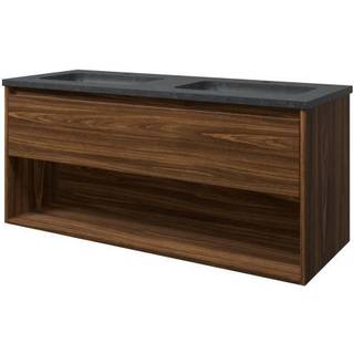 Sanibell Proline møbelsæt 120x46cm cabana eg 1 skuffe åben hylde