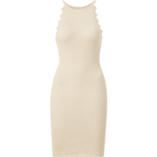 Fernanda Halterneck Kjole - Birch - XL - Vero Moda
