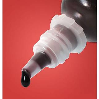 Flydende Farve - Red 16ml, Rainbow Dust