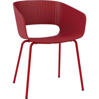 Montana Marée 401 stol beetroot understel i lakeret metal