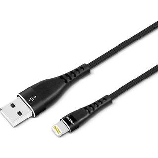 Philips Lightning kabel 2 meter - sort