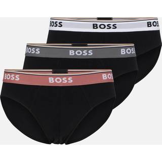 BOSS 3-pak Solid Cotton Power Brief - Black - Small * Kampagne *