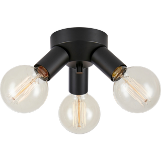 Markslöjd Mazzo Loftslampe 3L Sort