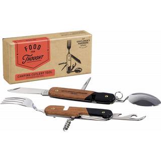 Gentlemen's Hardware Camping Cutlery Tool Wood - Multitool