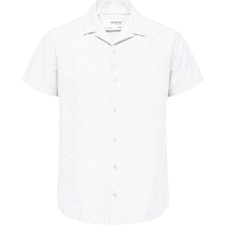 SLHREGNEW-LINEN SHIRT SS RESORT W