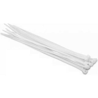 Kabelstrips hvid 8,0 x 300 mm - 25 stk.