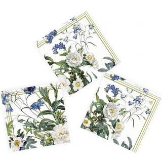 Papirservietter fra JIM LYNGVILD - BLUE FLOWER GARDEN