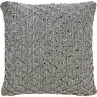 Södahl Scallop Pude - Grey - 45x45x13cm