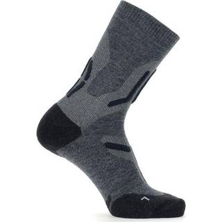 UYN Herren Trekkingsocken grau,schwarz Merinowolle unifarben