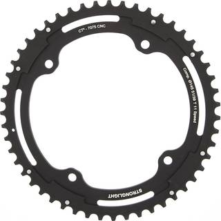 Drev Stronglight Ø145 mm BCD 2x11-Speed Campagnolo Alu 51T sort