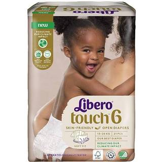 Libero Touch 6 Åben Ble 13-20 kg. - 21 stk.
