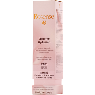 Rosense Hudpleje Ansigtspleje Til normal og kombineret hudIntensivt plejende ansigtscreme 50 ml (3.920,00 kr / 1 l) - 50 ml