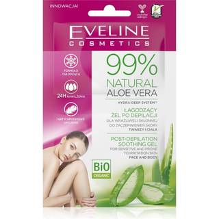 Eveline Cosmetics 99% Natural Aloe Vera Udglattende gel Efter hårfjerning 2x5 ml - 2x5 ml