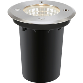 Garden 24 LED indbygget gulvspot, sort 6,2 W