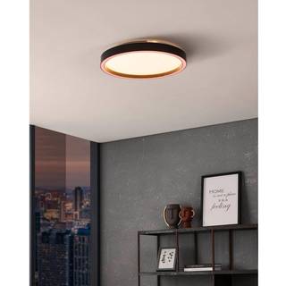 EGLO connect.z MONTEMORELOS-Z LED loftlampe, Ø42 cm, RGBTW, sort