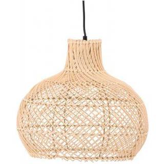 Varekil belysning pendel 35x35x30cm natur.