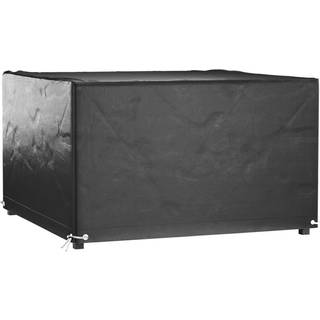 havemøbelovertræk 125x125x75 cm 8 øjer firkantet