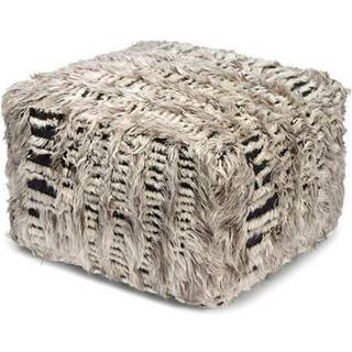 Classic Collection Puff Raccoon 55x55 cm Natural