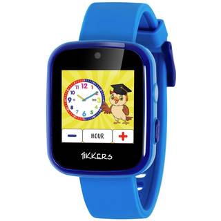 Tikkers ATK1084BLU - Dreng - Smartwatch - Quartz m. Oplader - Silicone