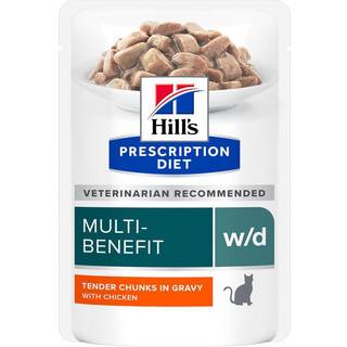 Hills Prescripton Diet Cat W/D, 12x85, Chicken -