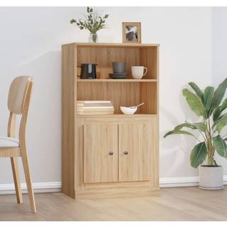 skænk 60x35,5x103,5 cm konstrueret træ sonoma-eg