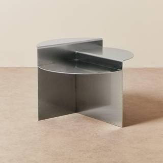 Frama Rivet Sidebord - Sofabord Ubehandlet Aluminium - 4130