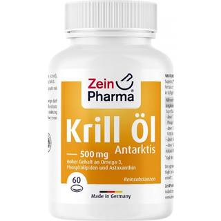 Antarktisk Krillolie, 500 mg - 60 kapsler