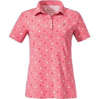 Schöffel Women's Polo Shirt Achhorn Polo-shirt Damer størrelse 48 farve pink