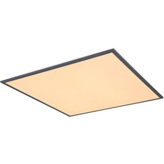 Doro LED-loftslampe, længde 59 cm, hvid/grafit, aluminium
