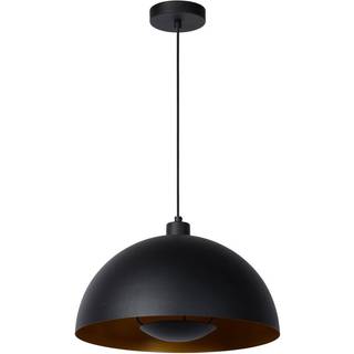 Siemon hængelampe af stål, Ø 40 cm, sort