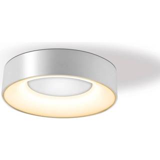 Sauro LED-loftslampe, Ø 30 cm, sølv