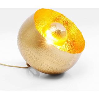 KARE Apollon bordlampe, mat guld, Ø 28 cm