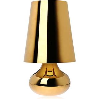 Kartell Cindy LED-bordlampe, mørk guld metallisk