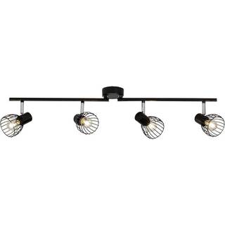 Blacky loftspot, længde 81,5 cm, sort, 4-lys,