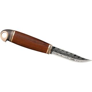 Damascus Bird finske kniv, bronze