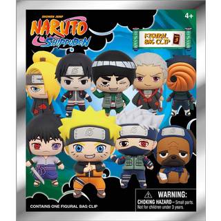 Naruto Shippuden PVC Bag Clips Series 3 Display (24)