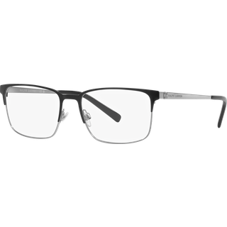 Ralph Lauren Mand RL5119 9002 Optiske stel Metal Sort Transparent Firkantet Normal