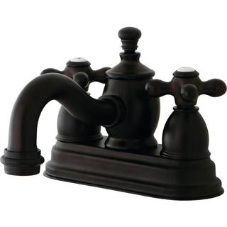 Kingston Brass KS7105AX 4 in. CentreSet badev?relse vandhane olie gnidet bronze